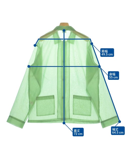 6(ROKU)（ロク）カジュアルジャケット 緑 サイズ:38(M位) レディース/2200633076078