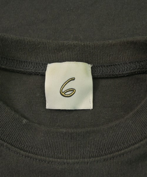 6(ROKU)（ロク）Tシャツ・カットソー グレー サイズ:-(M位) レディース/2200633076085