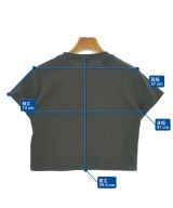 6(ROKU)（ロク）Tシャツ・カットソー グレー サイズ:-(M位) レディース/2200633076085