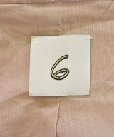 6(ROKU)（ロク）カジュアルジャケット ピンク サイズ:M レディース/2200633608019