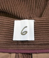 6(ROKU)（ロク）その他 茶 サイズ:34(XS位) レディース/2200619559014