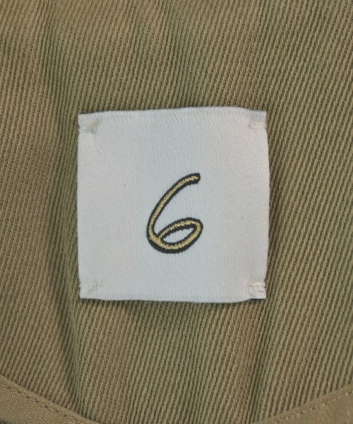 6(ROKU)（ロク）テーラードジャケット カーキ サイズ:F レディース/2200610418013