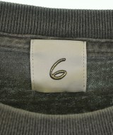 6(ROKU)（ロク）Tシャツ・カットソー グレー サイズ:F レディース/2200612051072