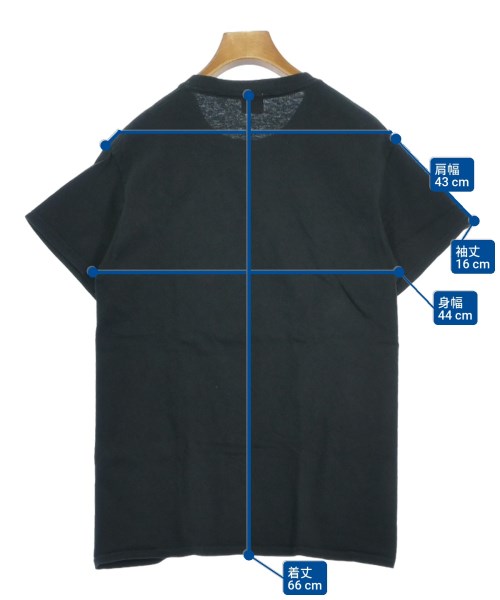 6(ROKU)（ロク）Tシャツ・カットソー 黒 サイズ:S レディース/2200612641082