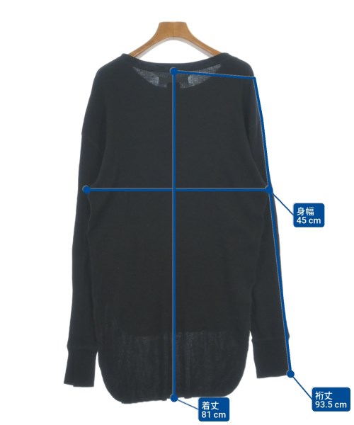 6(ROKU)（ロク）Tシャツ・カットソー 黒 サイズ:-(XL位) レディース/2200617186021