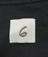 6(ROKU)（ロク）Tシャツ・カットソー 黒 サイズ:-(XL位) レディース/2200617186021