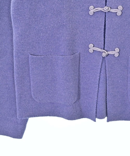 6(ROKU)（ロク）カーディガン 紫 サイズ:-(M位) レディース/2200617348016