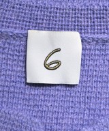 6(ROKU)（ロク）カーディガン 紫 サイズ:-(M位) レディース/2200617348016