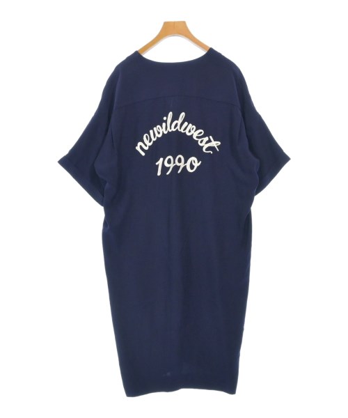 6(ROKU)（ロク）ワンピース 紺 サイズ:F レディース/2200617348030