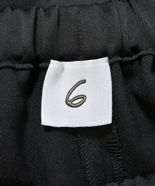 6(ROKU)（ロク）その他 黒 サイズ:36(S位) レディース/2200608835075