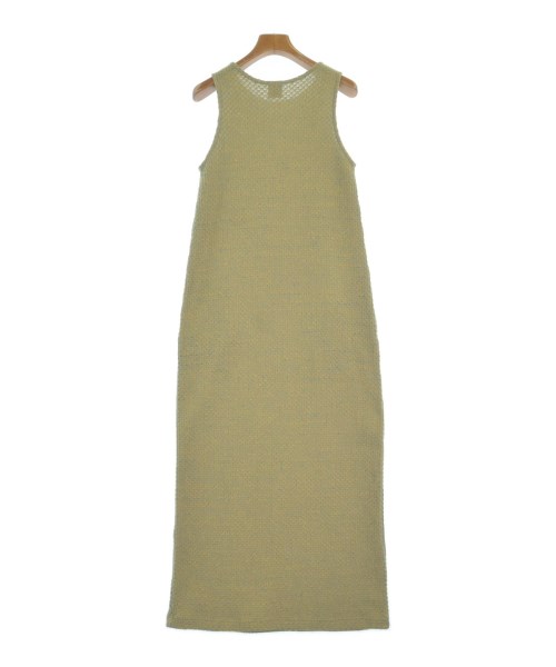 6(ROKU)（ロク）ワンピース 黄 サイズ:38(M位) レディース/2200613694056