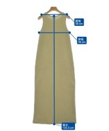 6(ROKU)（ロク）ワンピース 黄 サイズ:38(M位) レディース/2200613694056