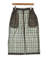 6(ROKU)（ロク）ひざ丈スカート 茶 サイズ:38(M位) レディース/2200619241155