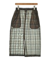 6(ROKU)（ロク）ひざ丈スカート 茶 サイズ:38(M位) レディース/2200619241155