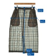 6(ROKU)（ロク）ひざ丈スカート 茶 サイズ:38(M位) レディース/2200619241155