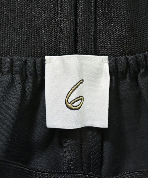 6(ROKU)（ロク）その他 黒 サイズ:36(S位) レディース/2200619402044