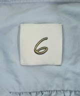 6(ROKU)（ロク）カジュアルシャツ 青 サイズ:36(S位) レディース/2200619810054