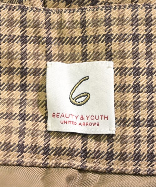 6(ROKU)（ロク）スラックス ベージュ サイズ:34(XS位) レディース/2200610908019