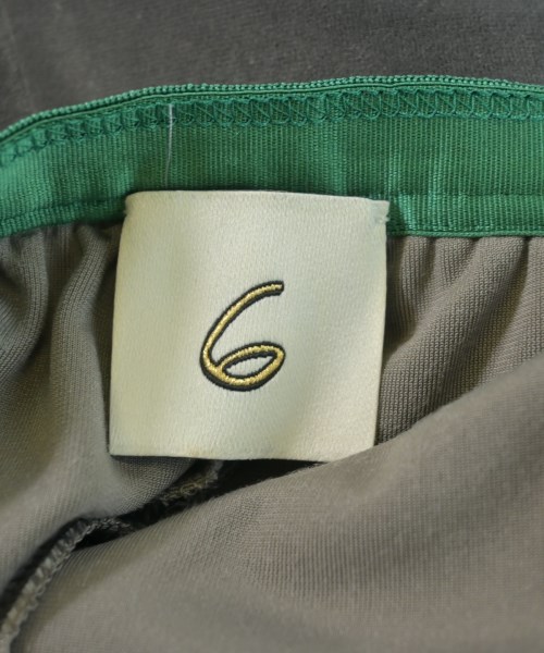 6(ROKU)（ロク）その他 グレー サイズ:38(M位) レディース/2200620222020