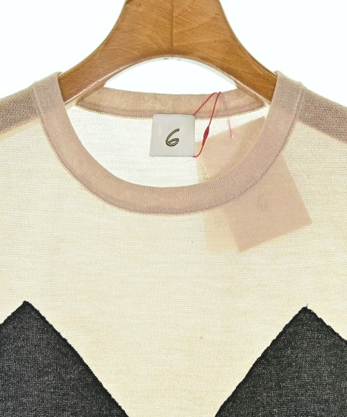 6(ROKU)（ロク）ニット・セーター 黒 サイズ:F レディース/2200613235075