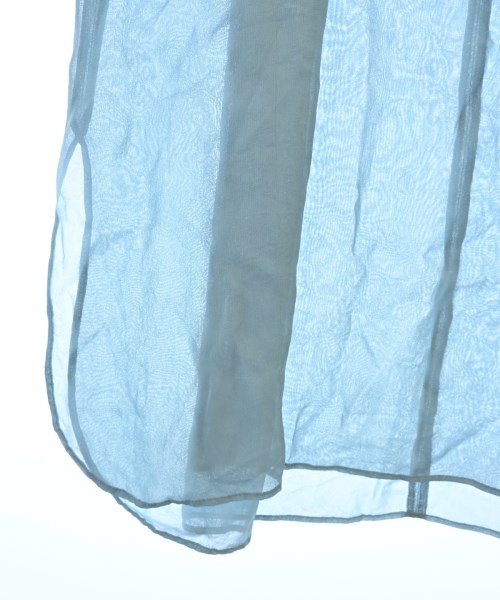 6(ROKU)（ロク）シャツワンピース 青 サイズ:36(S位) レディース/2200618599028