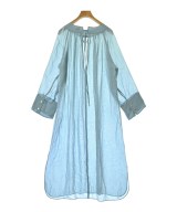 6(ROKU)（ロク）シャツワンピース 青 サイズ:36(S位) レディース/2200618599028