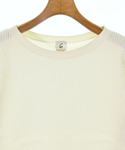6(ROKU)（ロク）Tシャツ・カットソー 白 サイズ:F レディース/2200618683284