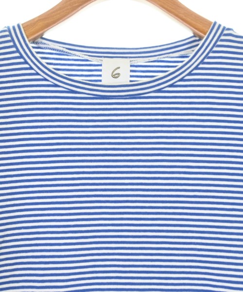 6(ROKU)（ロク）Tシャツ・カットソー 青 サイズ:F レディース/2200620446198
