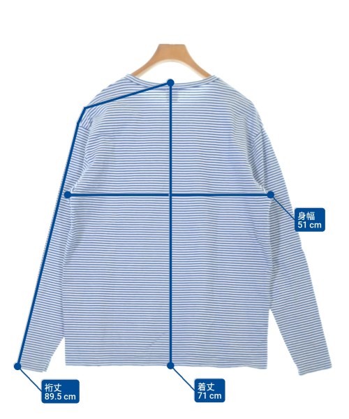 6(ROKU)（ロク）Tシャツ・カットソー 青 サイズ:F レディース/2200620446198