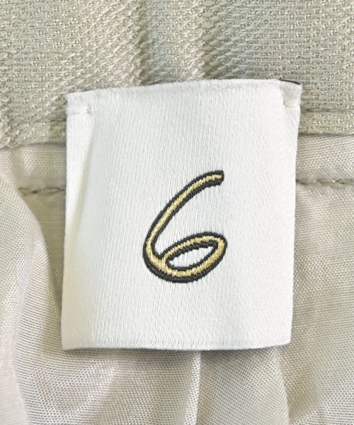 6(ROKU)（ロク）その他 ベージュ サイズ:34(XS位) レディース/2200618579020