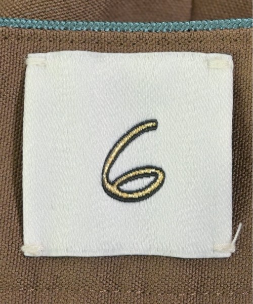 6(ROKU)（ロク）その他 茶 サイズ:36(S位) レディース/2200620160063