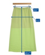 6(ROKU)（ロク）ロング・マキシ丈スカート 緑 サイズ:36(S位) レディース/2200602941062