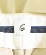 6(ROKU)（ロク）スラックス 黄 サイズ:36(S位) レディース/2200602603052
