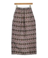 6(ROKU)（ロク）ロング・マキシ丈スカート 赤 サイズ:36(S位) レディース/2200671536046