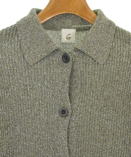 6(ROKU)（ロク）ニット・セーター ゴールド サイズ:-(S位) レディース/2200672051012