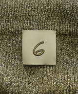 6(ROKU)（ロク）ニット・セーター ゴールド サイズ:-(S位) レディース/2200672051012