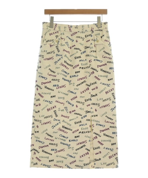 6(ROKU)(ロク)ロング・マキシ丈スカート ベージュ サイズ:38(M位)/2200665395338