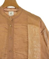 6(ROKU)（ロク）カジュアルシャツ 茶 サイズ:38(M位) レディース/2200666842039