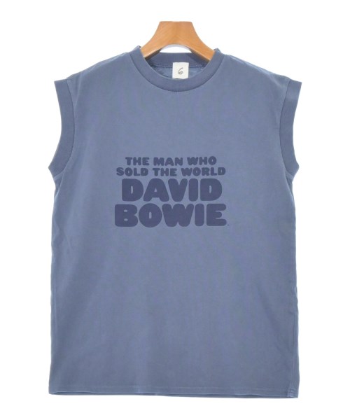 6(ROKU)(ロク)ノースリーブ 青 サイズ:F/2200673038050