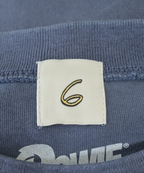 6(ROKU)（ロク）ノースリーブ 青 サイズ:F レディース/2200673038050