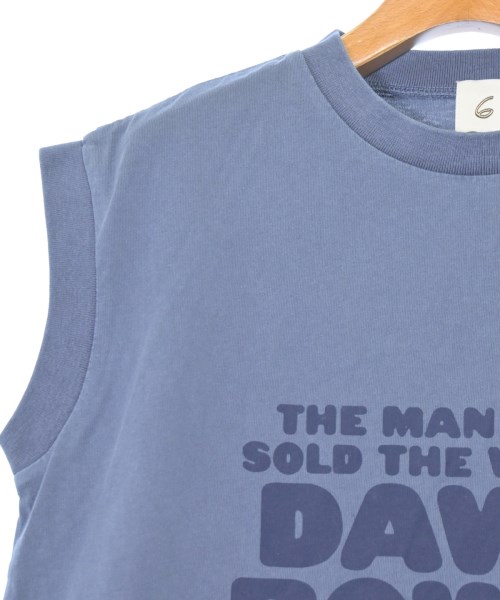 6(ROKU)（ロク）ノースリーブ 青 サイズ:F レディース/2200673038050