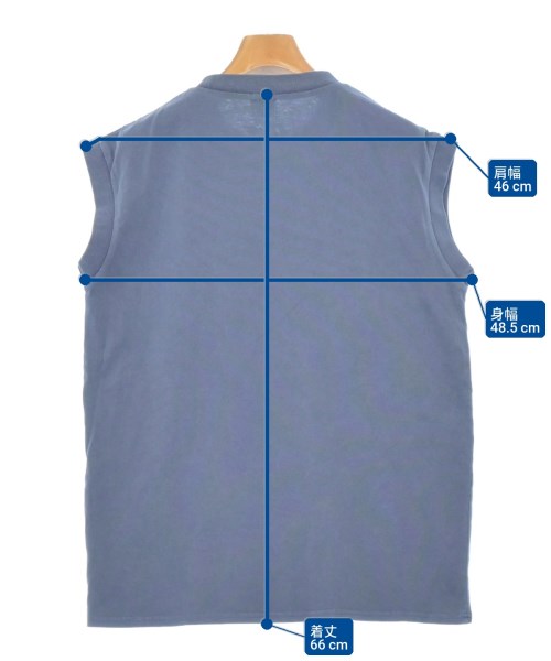 6(ROKU)（ロク）ノースリーブ 青 サイズ:F レディース/2200673038050