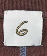 6(ROKU)（ロク）Tシャツ・カットソー 茶 サイズ:F レディース/2200673748065
