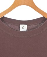 6(ROKU)（ロク）Tシャツ・カットソー 茶 サイズ:F レディース/2200673748065
