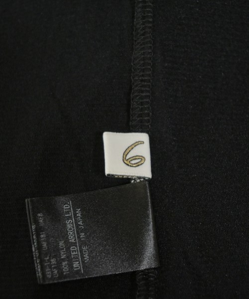 6(ROKU)（ロク）Tシャツ・カットソー 黒 サイズ:-(M位) レディース/2200673748096