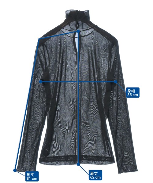 6(ROKU)（ロク）Tシャツ・カットソー 黒 サイズ:-(M位) レディース/2200673748096