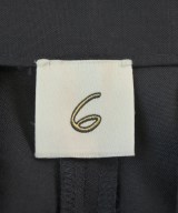 6(ROKU)（ロク）スラックス 黒 サイズ:34(XS位) レディース/2200673802057