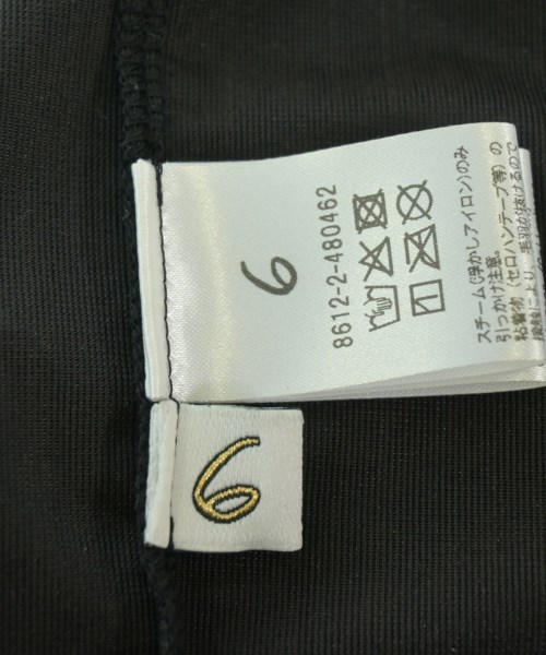 6(ROKU)（ロク）ポロシャツ 黒 サイズ:F レディース/2200673968036