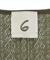 6(ROKU)（ロク）カーディガン カーキ サイズ:-(S位) レディース/2200673974068