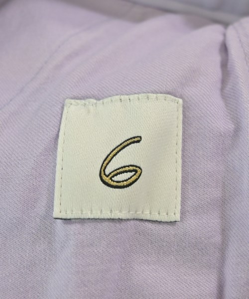 6(ROKU)（ロク）その他 紫 サイズ:36(S位) レディース/2200673976079